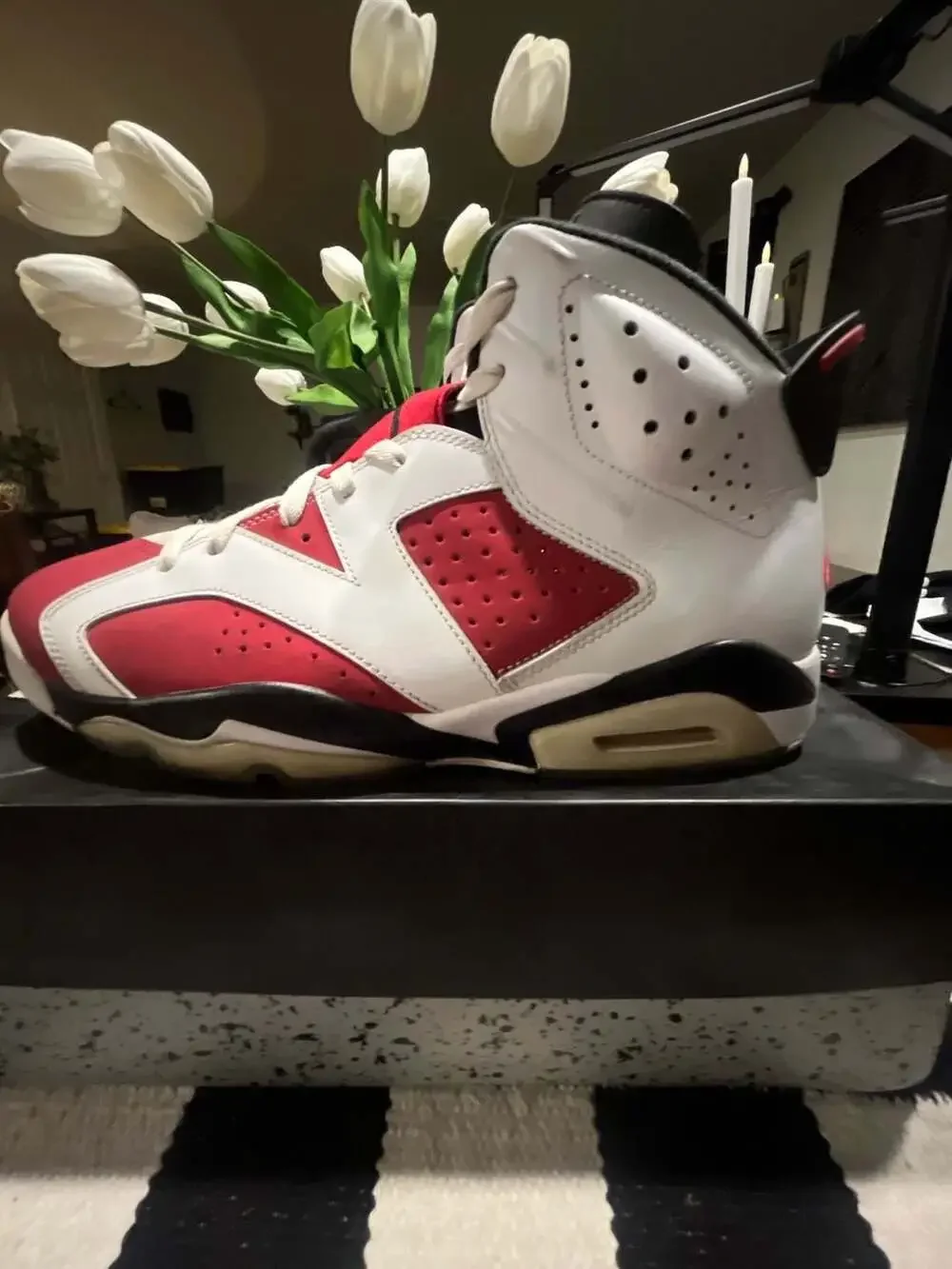 Authentic Air Jordan 6 VI Retro Carmine Countdown Pack 2008 size 10